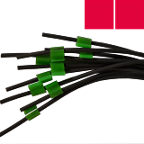 Flared 2-Stop Viton Pump Tubing, red-red, 1.14 mm, 12 Pack 