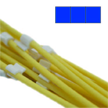 Flared 3-Stop Pharmaprene Pump Tubing, blu-blu-blu, 1.65 mm, 12 Pack