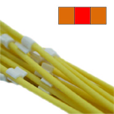 Flared 3-Stop Pharmaprene Pump Tubing, org-red-org 0.19 mm, 12 Pack