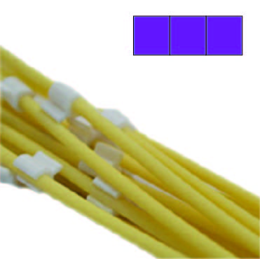 Flared 3-Stop Pharmaprene Pump Tubing, pur-pur-pur, 2.06 mm, 12 Pack