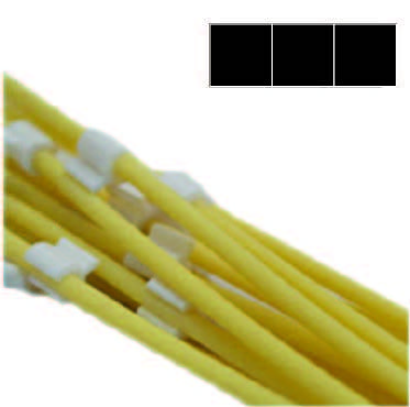 Flared 3-Stop Solvent Resistant Pump Tubing, blk-blk-blk, 0.76 mm, 12 Pack 