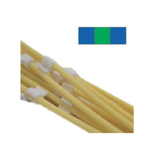 Flared 3-Stop Solvent Resistant Pump Tubing, blu-grn-blu, 1.75 mm, 12 Pack 