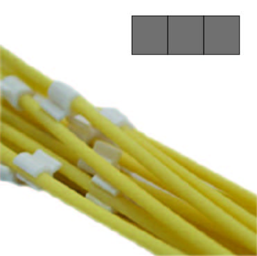 Flared 3-Stop Solvent Resistant Pump Tubing, gry-gry-gry, 1.30 mm, 12 Pack 