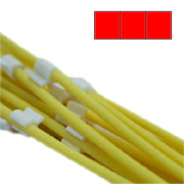 Flared 3-Stop Solvent Resistant Pump Tubing, red-red-red, 1.14 mm, 12 Pack 