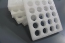 Foam Storage Rack, for 70mL tubes, 24 place, 10/pk