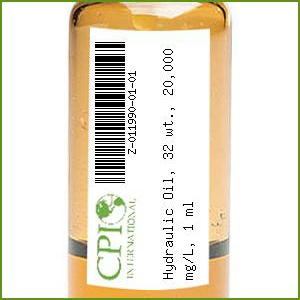 Hydraulic Oil, 32 wt., 20,000 mg/L, 1 mL