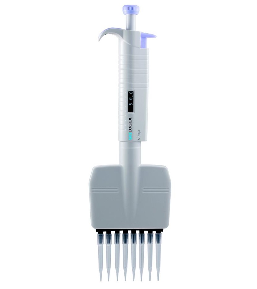 MicroPette Plus 8-Channel Autoclavable Pipettor, 50-300μl