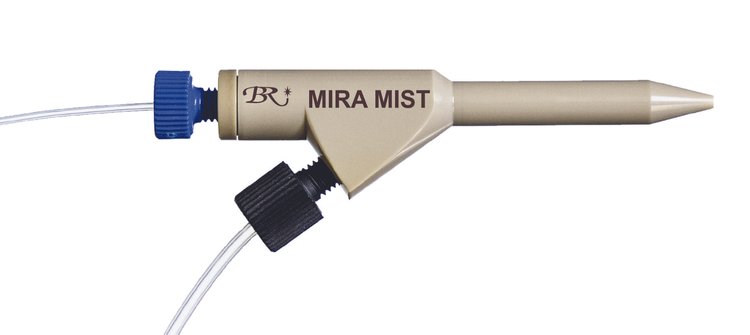Nebulizer, PEEK, Mira Mist, 0.2 to 2.5 mL/min