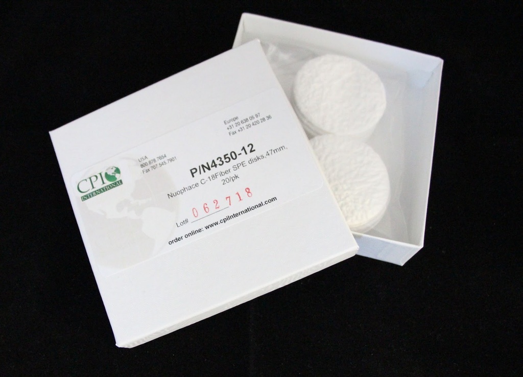 NuPhase™ C-18 SPE Disks, 47mm 