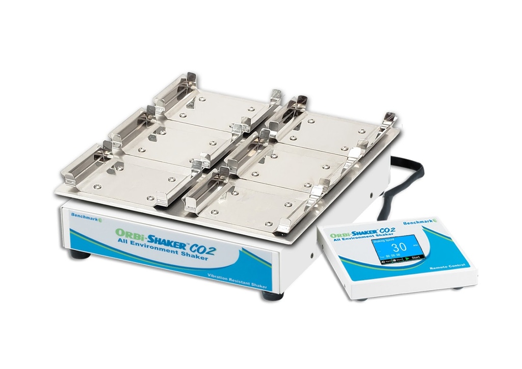 Orbi-Shaker™ CO2-MP with remote controller and platform for 6 microplates, 115V