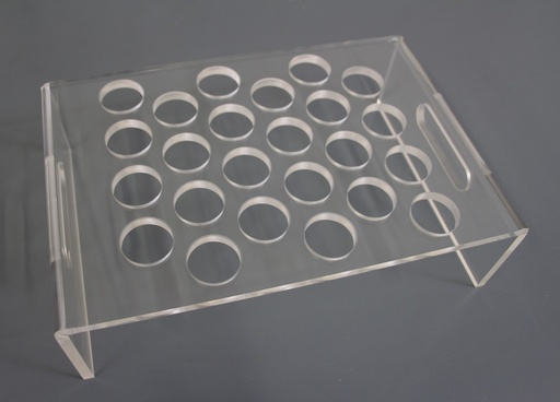 [4370-090406] Sample Rack, for 24-position 70mL miniMOD, Each 