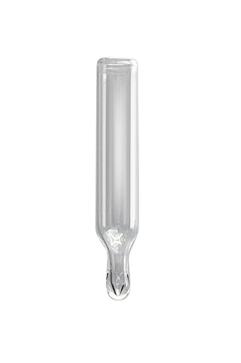 [4250-4025629Z] Silanized - 250µL Glass Big Mouth Conical Limited Volume Insert, 6x29mm, Precision-Formed Mandrel Interior, No Spring, 100/pk