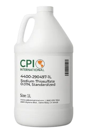 Sodium Thiosulfate 0.01N, Standardized