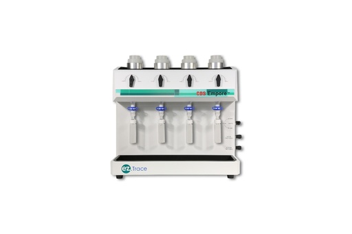 [98-0604-0801-7] SPE Extraction Manifold, Empore EZ Trace, 4-stations, 47mm (90mm compatible)