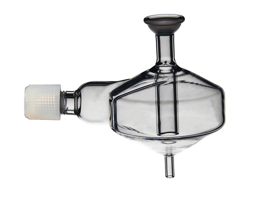 [4060-020118] Spray Chamber, Cyclonic, Double Pass w/Baffle, Organic/High Solids, for Agilent 5100