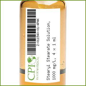 [Z-011540-01-4PAK] Stearyl Stearate Solution, 1000 mg/L, 4 x 1 mL