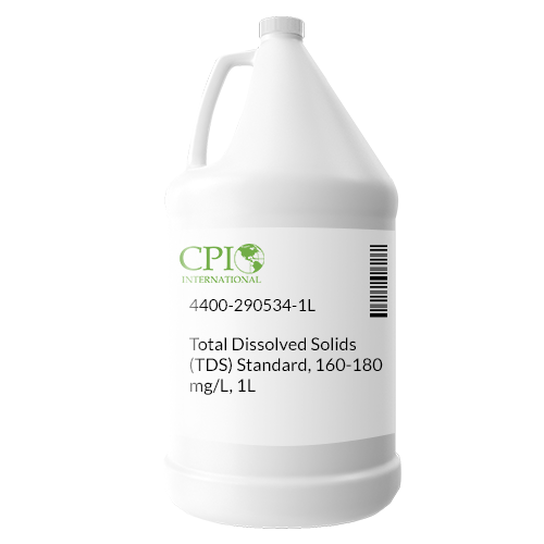 Total Dissolved Solids (TDS) Standard, 415 ppm (160-180 mg/L as CaCO3)