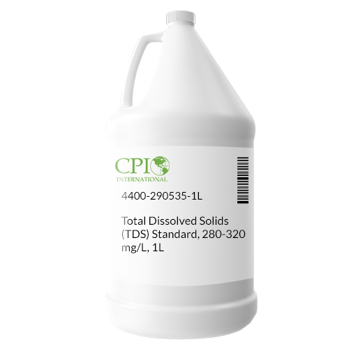 Total Dissolved Solids (TDS) Standard, 830 ppm (280-320 mg/L as CaCO3)