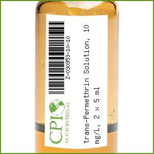 [Z-030953-10-10] trans-Permethrin Solution, 10 mg/L, 2 x 5 ml