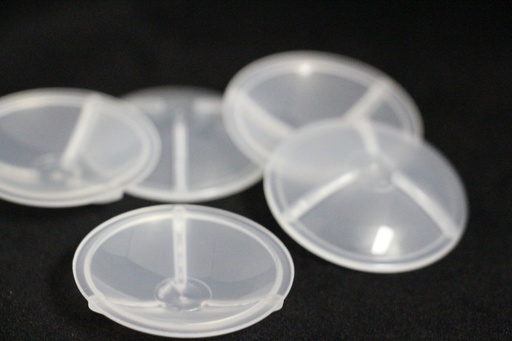 [4370-010024] Watchglass, 70mL, Ribbed, 400/Pk