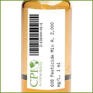608 Pesticide Mix A, 2,000 mg/L