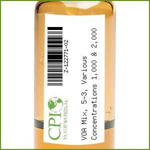 [Z-122771-02] VOA Mix, 5-3, Various Concentrations 1,000 & 2,000 mg/L, 1 mL