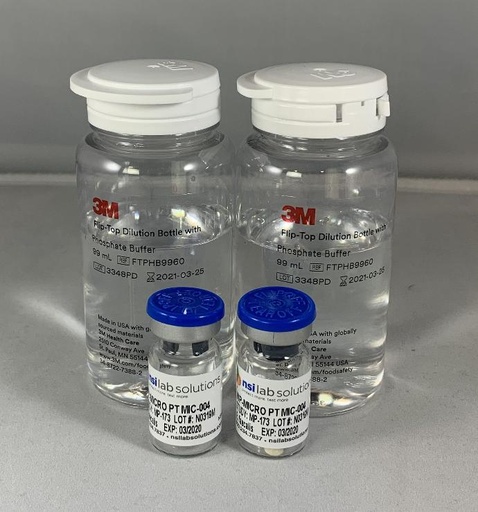 Proficiency Test, Non-Potable Water, Enterococcus/Fecal Strep, 2/pk