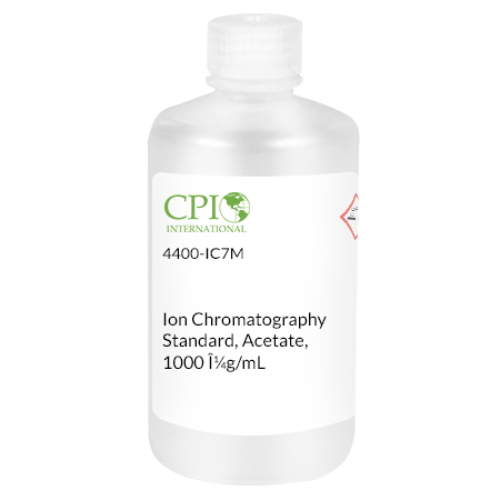 Ion Chromatography Standard, Acetate