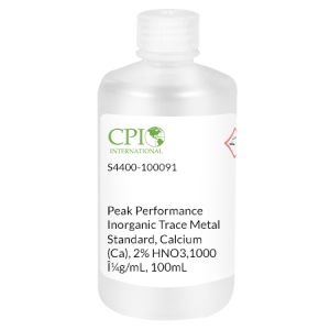 Peak Performance Inorganic Trace Metal Standard, Calcium (Ca)