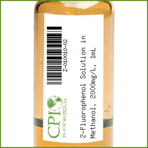 [Z-010010-02] 2-Fluorophenol Solution in Methanol, 2000mg/L, 1 mL