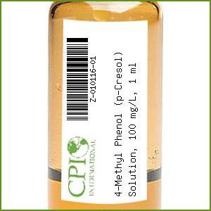 [Z-010116-01] 4-Methyl Phenol (p-Cresol) Solution, 100 mg/L, 1 mL