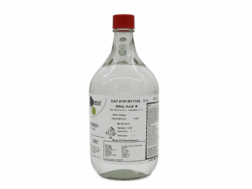[4290-M1778P] Nitric Acid, 70%, Trace Metal Grade, 2.5L