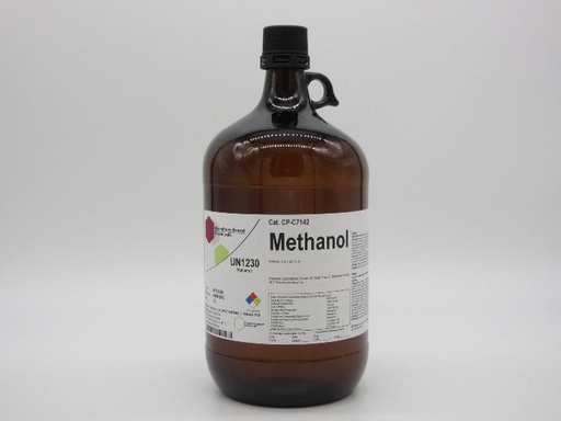 [C7142] Methanol, ACS Grade, ≥99.8%, 4L