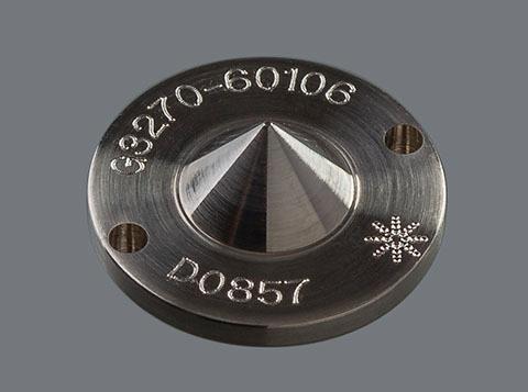 [HP1008CS‐Pt/Ni] Platinum Skimmer Cone, in Nickel Base, for Agilent 7500CS - Genuine Agilent Part