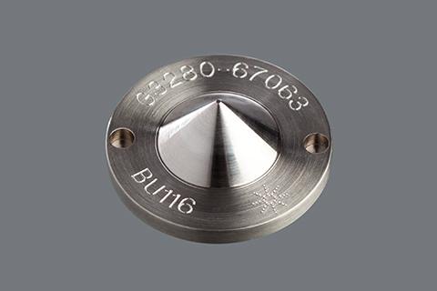 [HP2008X-Pt/Ni] Platinum X Skimmer Cone, in Nickel Base, for Agilent 7700/7800/8800 x-lens - Genuine Agilent Part