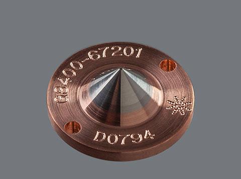 [HP4008X-Pt/Cu] Platinum X Skimmer Cone, in Copper Base, for Agilent 7900/8900 x-lens - Genuine Agilent Part