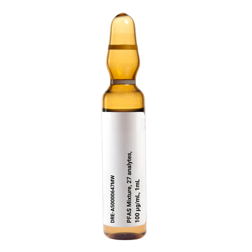 [DRE-A50000647MW] PFAS Mixture, 27 analytes, 100 µg/mL, 1 mL