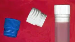 [4092-323-CAP] Cap, plug-type, 16mm, Blue, for Test Tube, 1000/pk