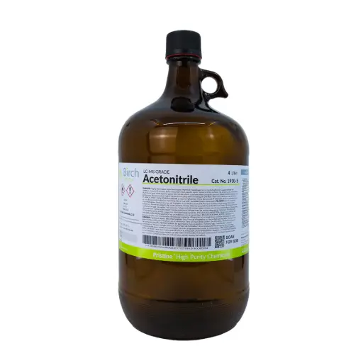 [4290-1930-5] Acetonitrile, LC-MS Grade, >99.9%, 4 x 4L (Brand: Birch)