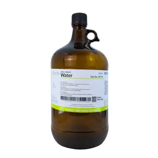 [4092-1919-5] Water, HPLC Grade, 4 x 4L (Brand: Birch)