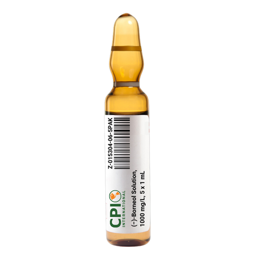 [Z-015304-06-5PAK] (−)-Borneol Solution, 1000 mg/L, 5 x 1 mL