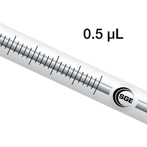 [000478] 0.5 µL NanoVolume PerkinElmer Syringe with 7 cm 0.63 mm OD Cone Tipped Needle