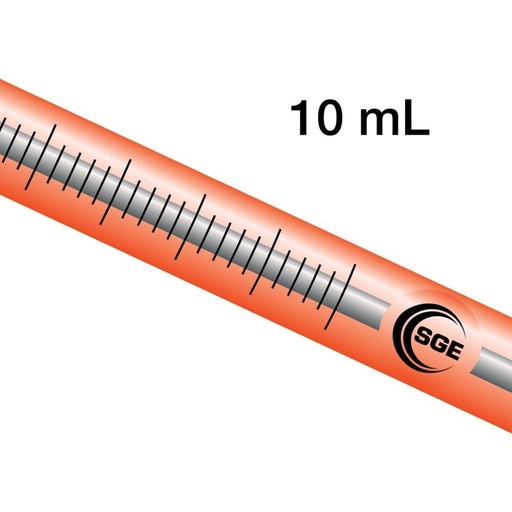 [008951] 10 mL Removable Needle CTC RTC & Thermo RSH Syringe with GT Plunger & 5.7 cm 1.07 mm OD LC Tipped Needle