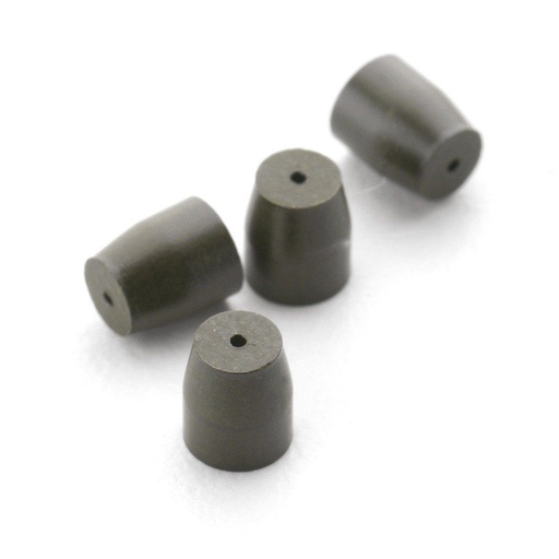 [072671] 15% Graphite/85% Vespel Ferrule with 0.8 mm Hole for 1/8" Fitting, PK10