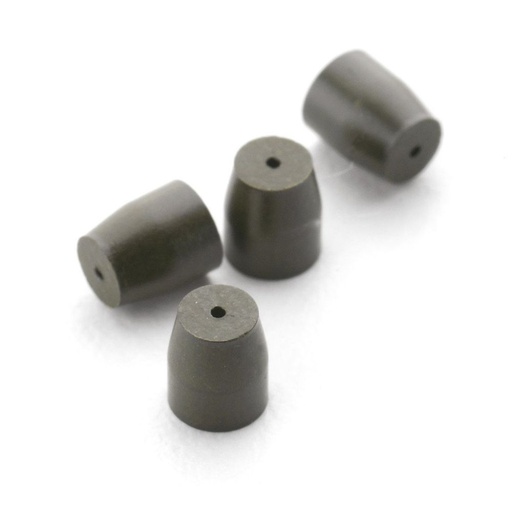 [073113] 15% Graphite/85% Vespel Short Ferrule with 0.8 mm Hole, for Agilent Injectors, PK10