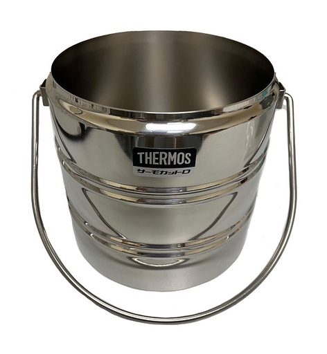 [4750-1000W] 1Ltr. All-stainless Steel Dewar Flask (Wide mouth) with handle