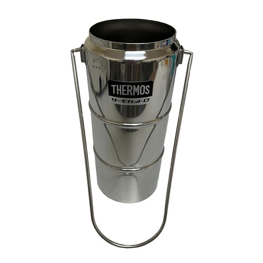 [4750-1000] 1Ltr. All-stainless Steel Dewar Flask with handle