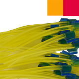 [4062-107] 2-Stop Solvent Resistant Pump Tubing, red-org 0.19 mm, 12 Pack 