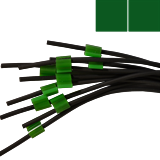 [4062-8773] 2-Stop Viton Pump Tubing, grn-grn, 1.85 mm, 12 Pack 