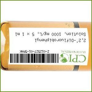 [Z-012527-01-5PAK] 2,2'-Difluorobiphenyl Solution, 1000 mg/L, 5 x 1 ml